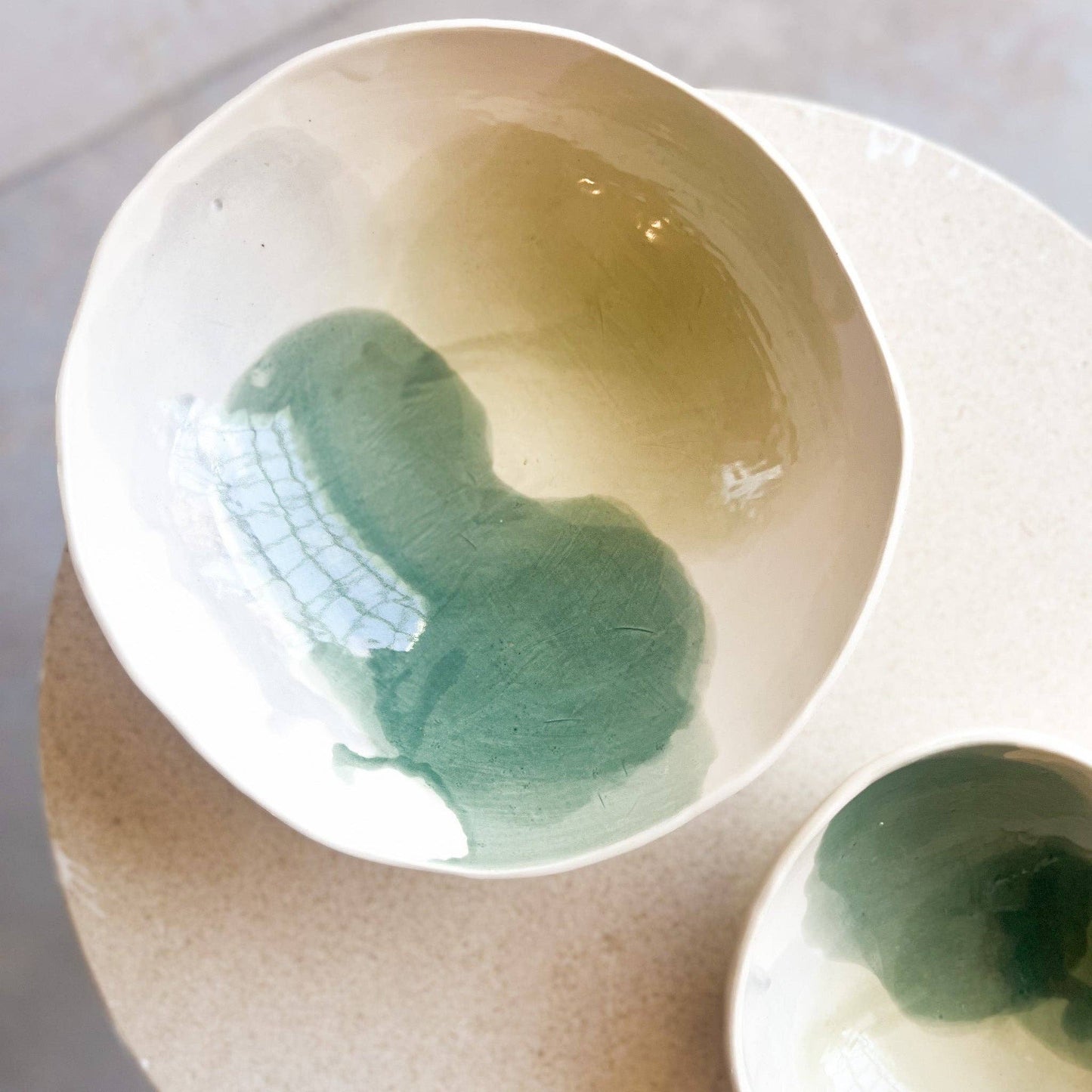 Good Hearted Woman - Aura Serving in Sea Green +Lavender + Sage