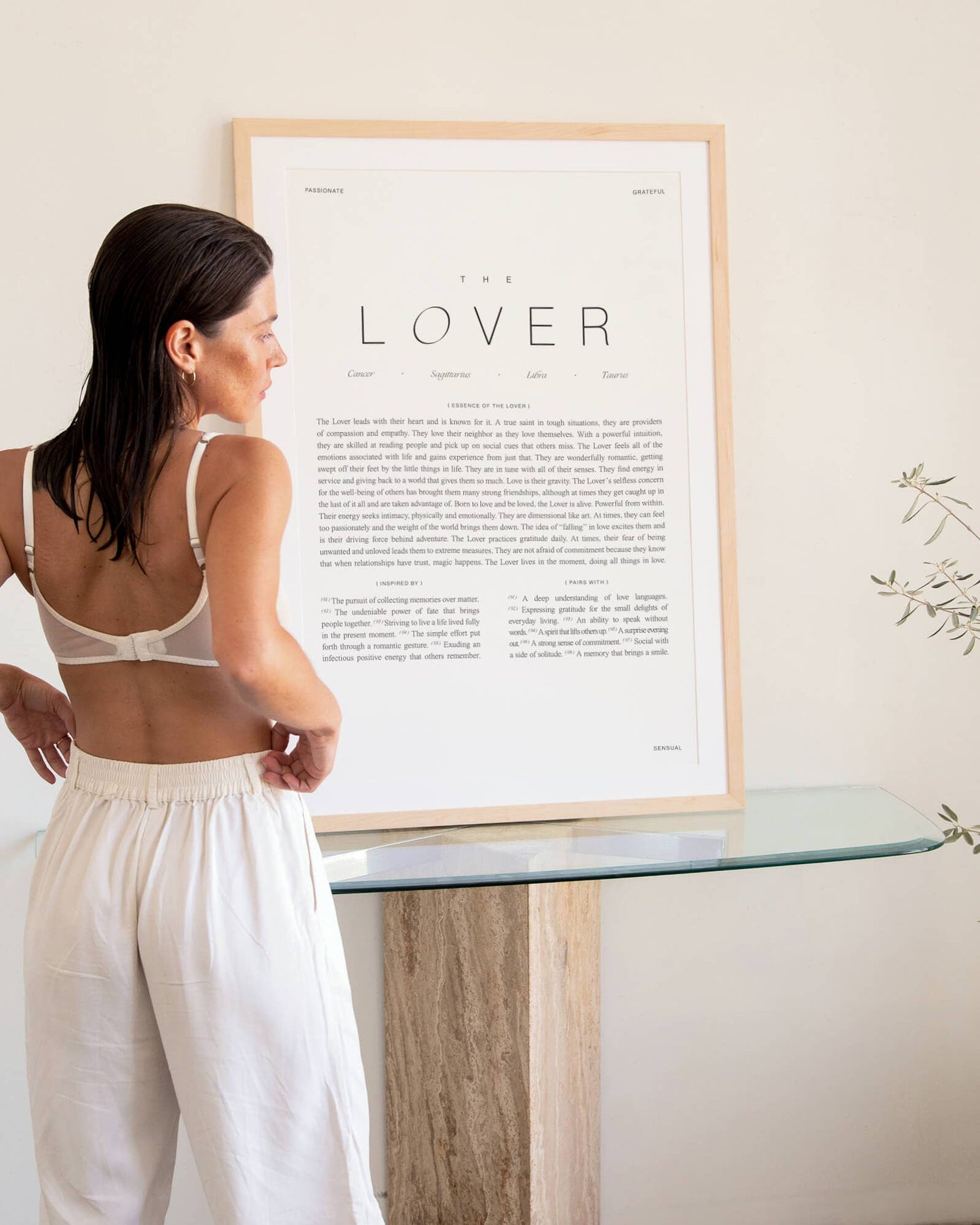 Wilde House Paper - The Lover Art Print