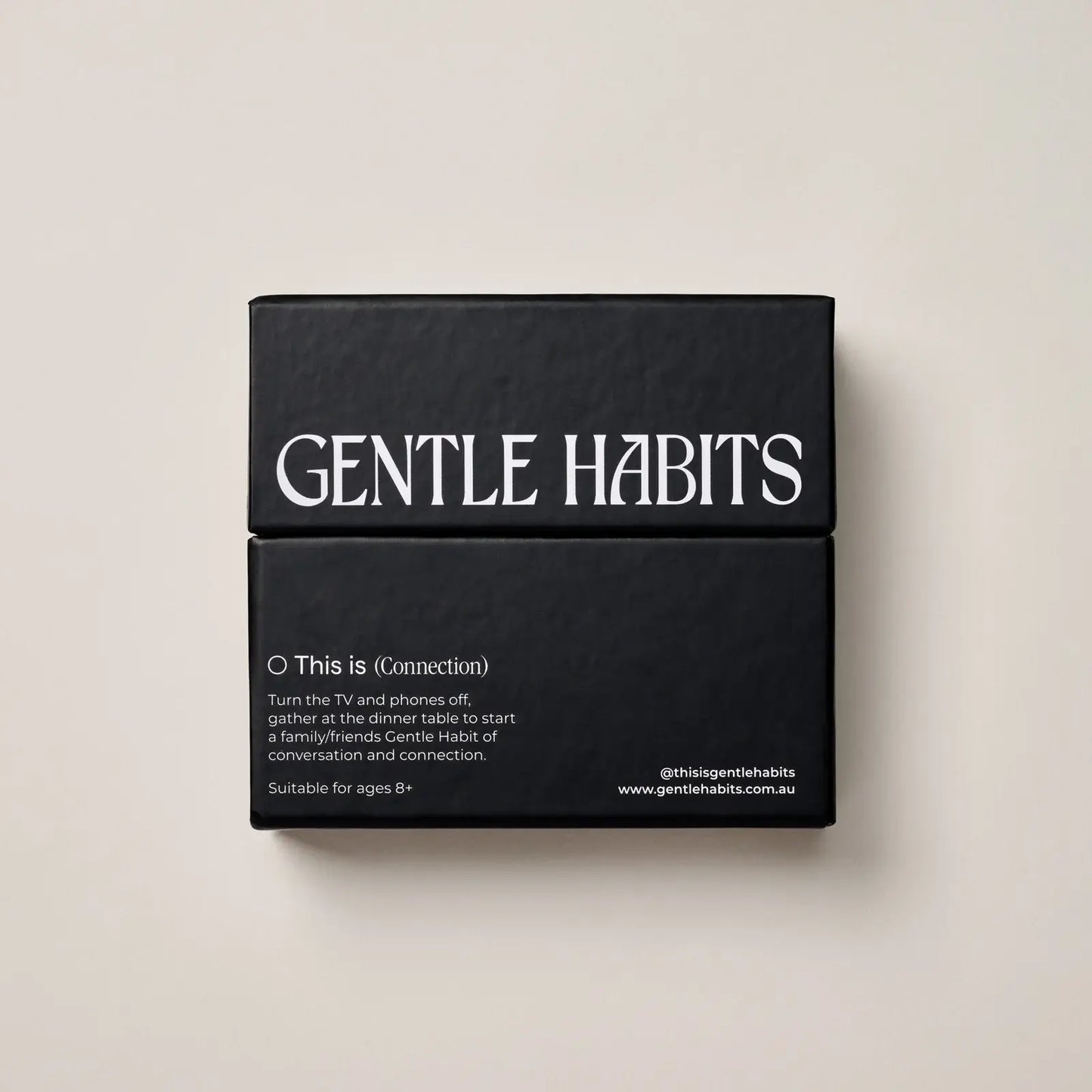 Gentle Habits US - Connection Cards
