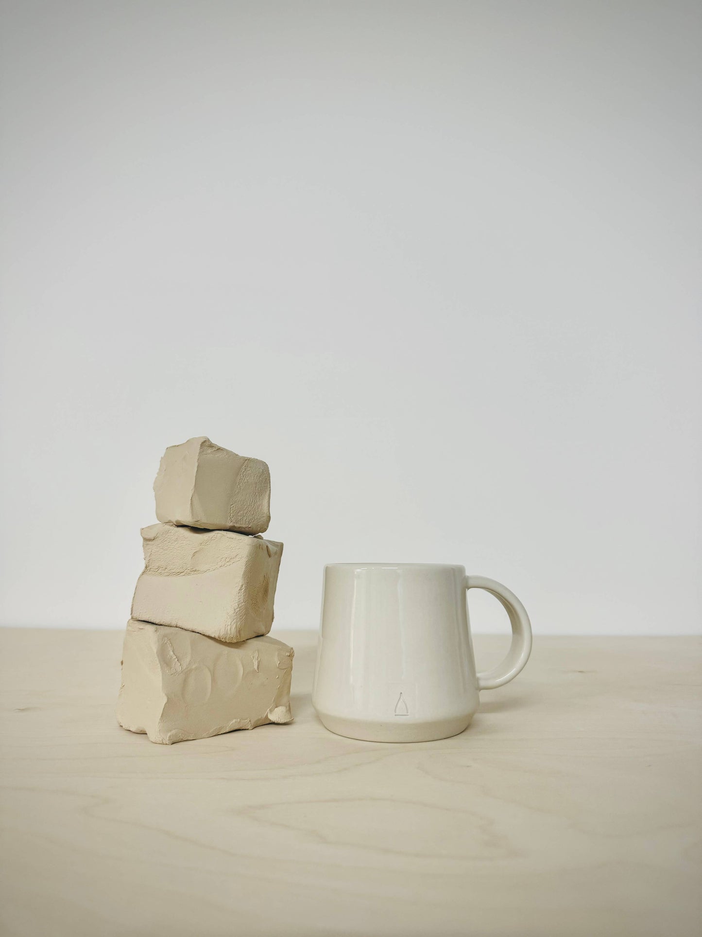 Wishbone Pottery - Wishbone Handcrafted Stoneware Clay Mug