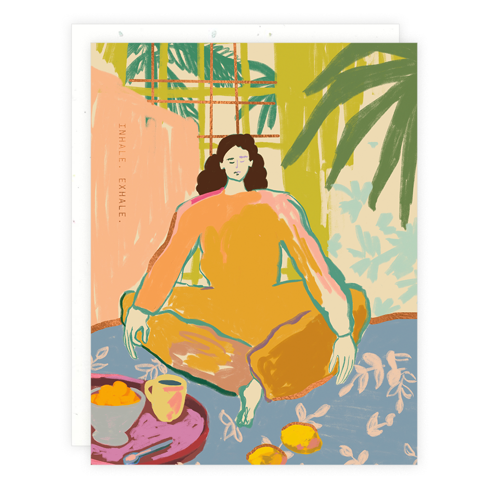 Someday Studio - Inhale card