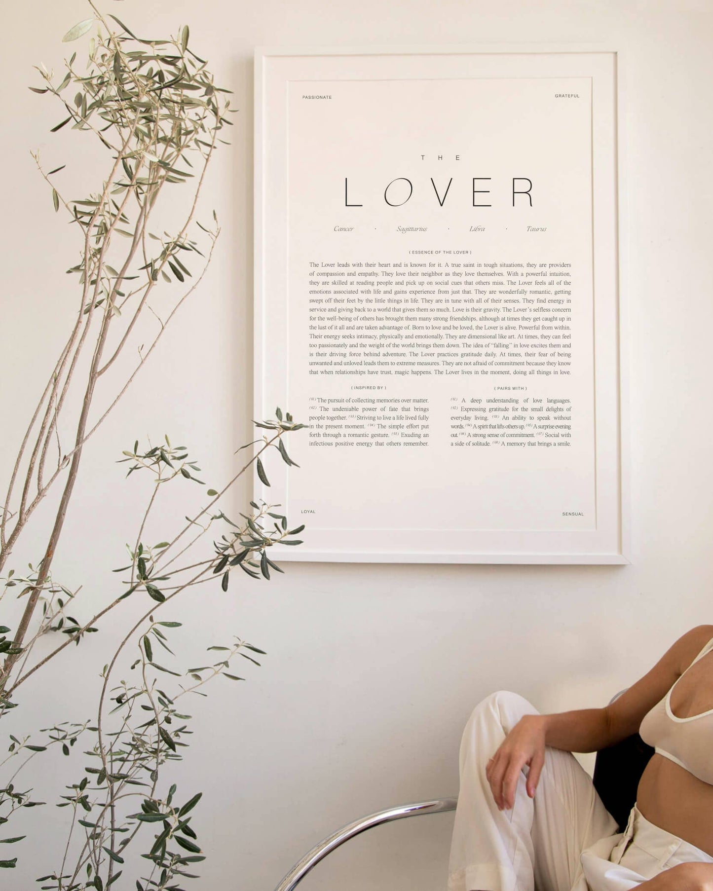 Wilde House Paper - The Lover Art Print