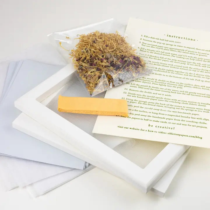 Handmade Papermaking Kit