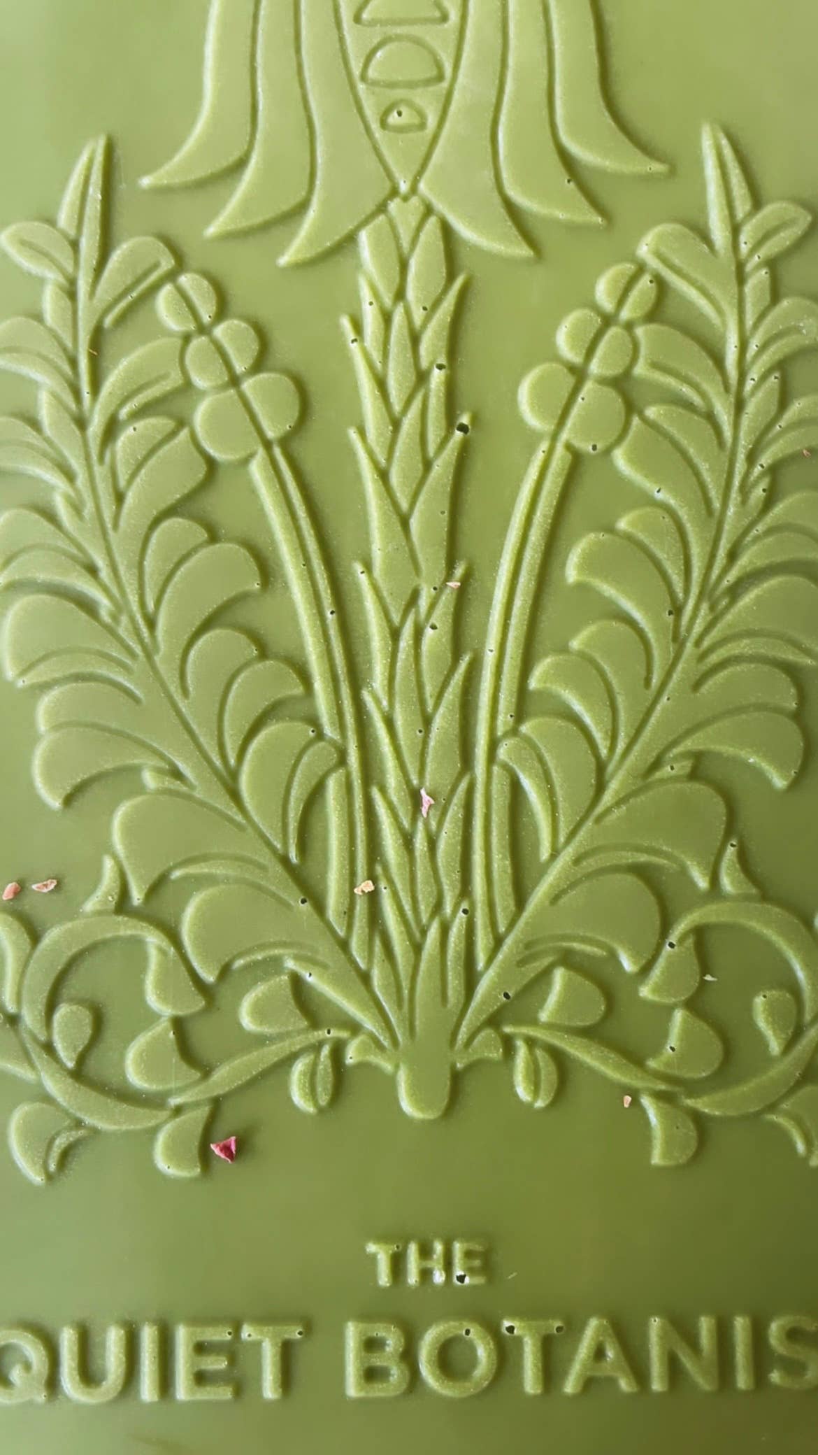 The Quiet Botanist - Matcha Rose Chocolate Bar