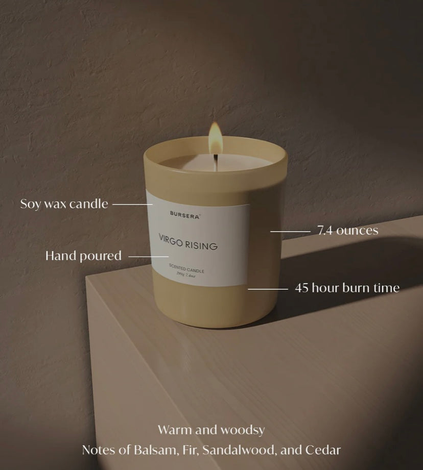 Bursera Scented Candle -- Virgo Rising