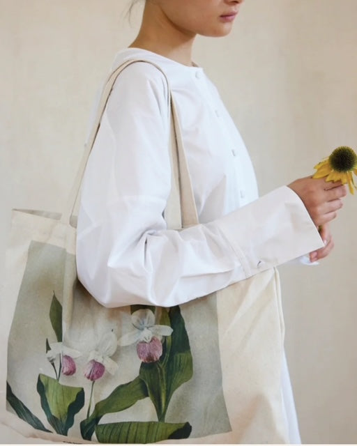The Quiet Botanist - Floral Tote Bag