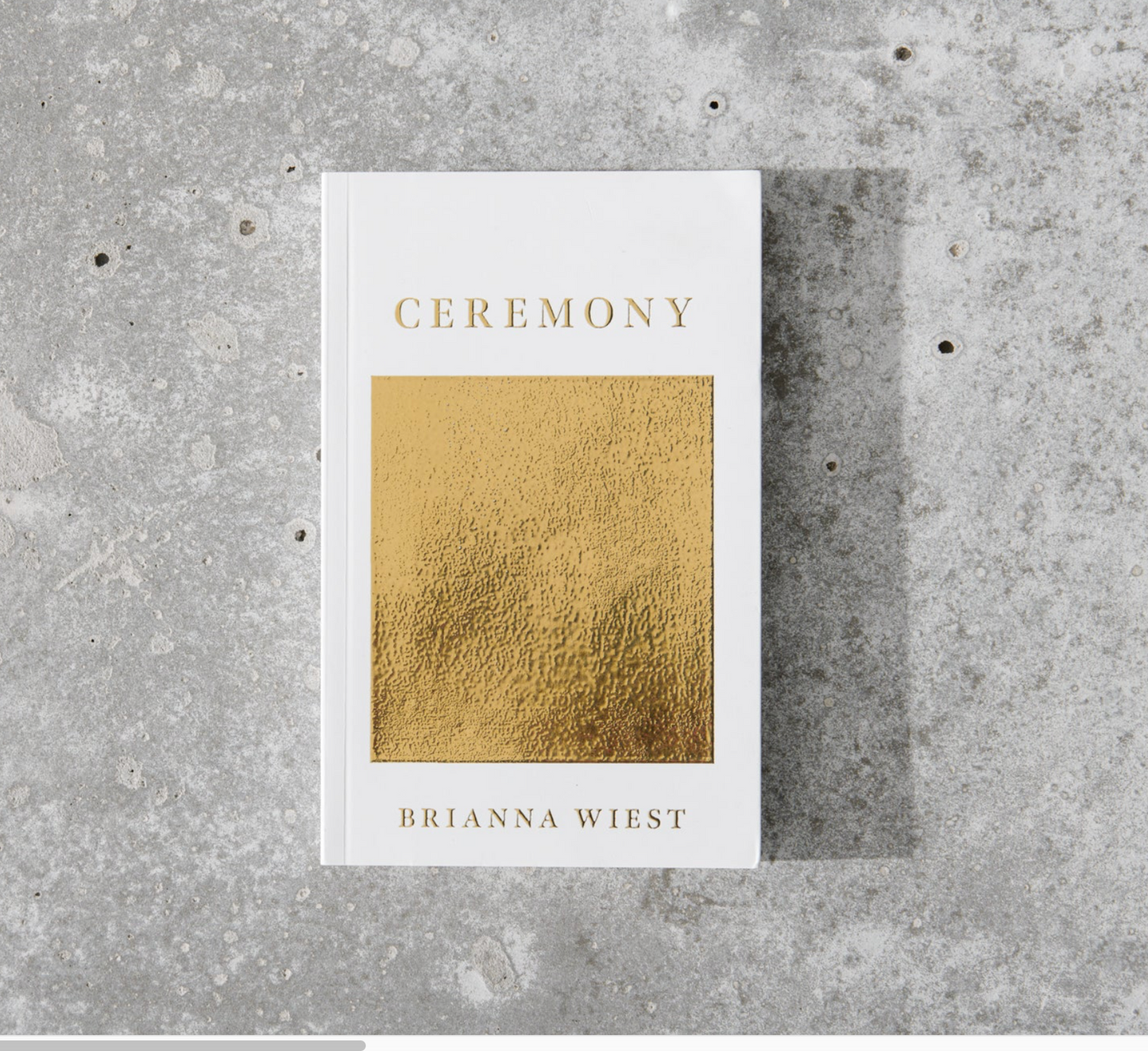 "Ceremony" book by Brianna Wiest