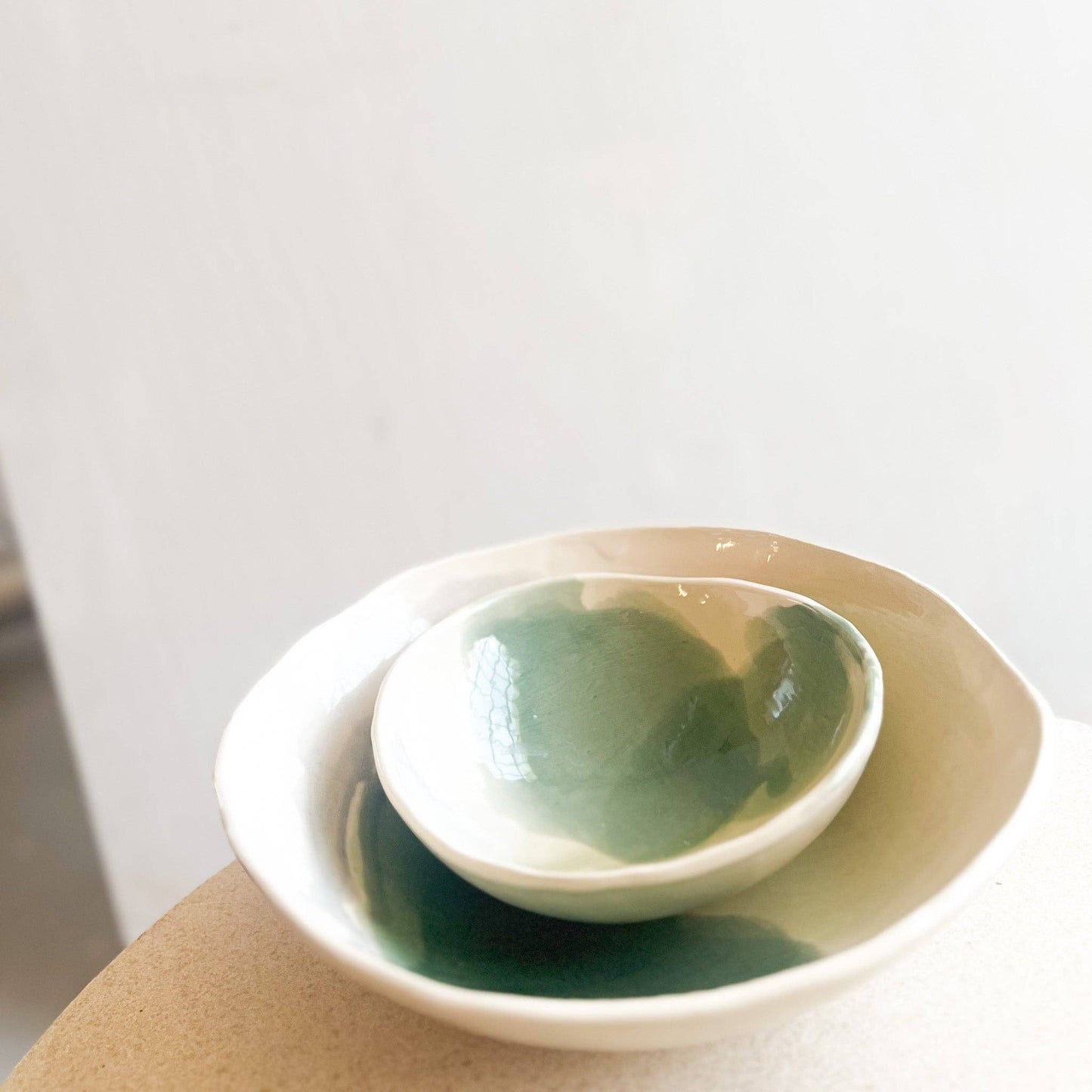Good Hearted Woman - Aura Serving in Sea Green +Lavender + Sage