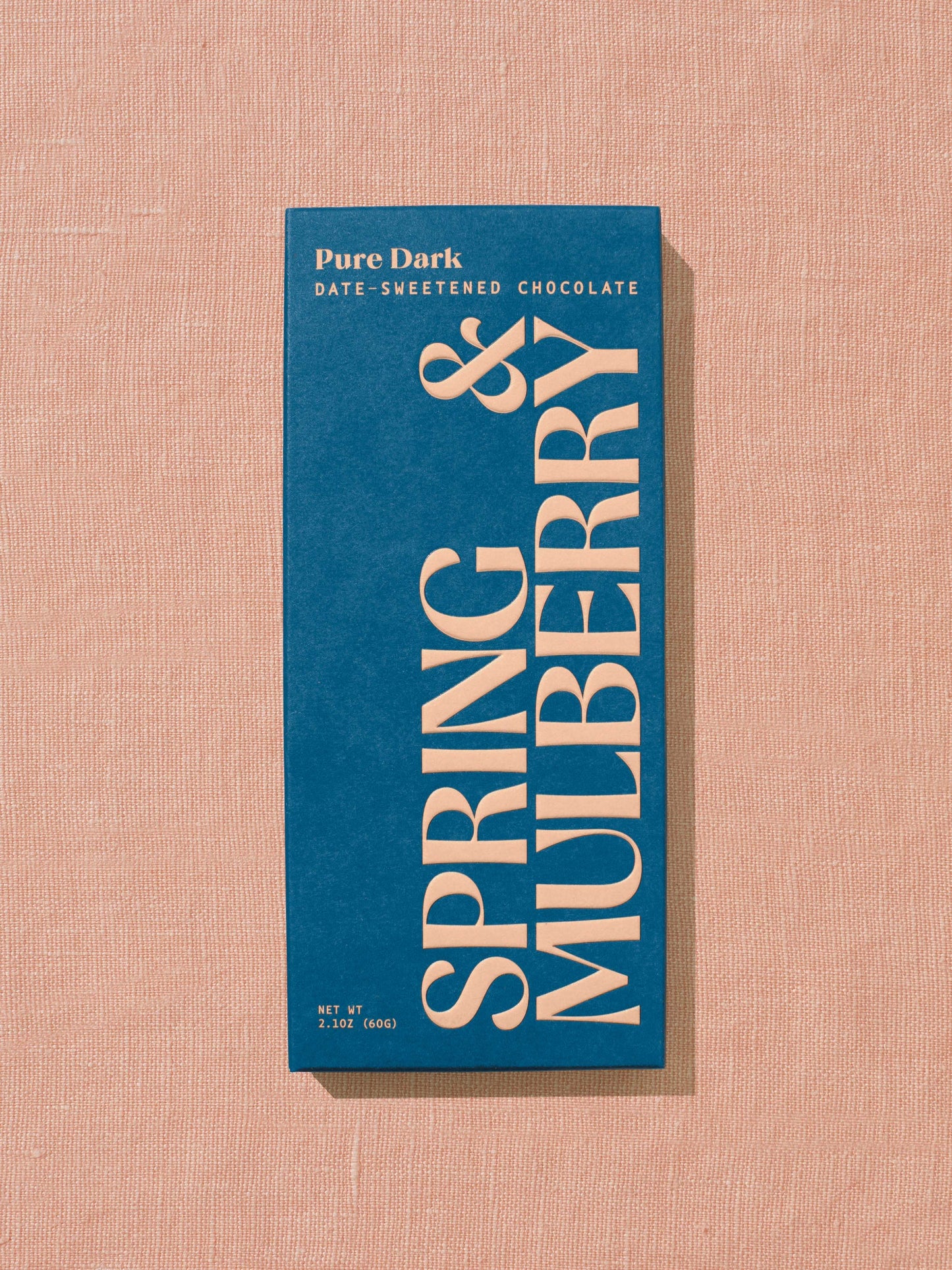 Spring & Mulberry - Pure Dark Date-Sweetened Dark Chocolate
