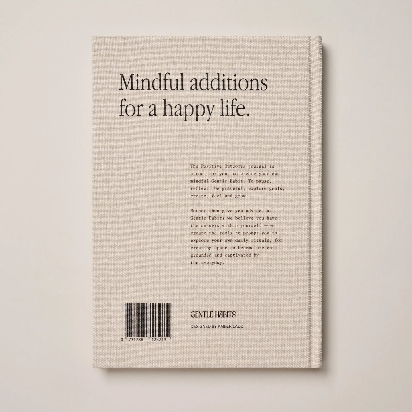 Gentle Habits - Positive Outcomes Journal