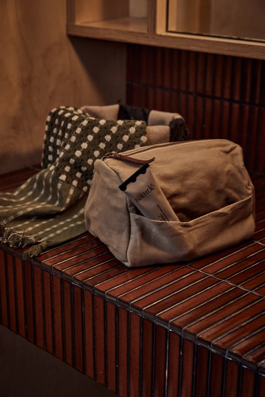 Saardé - Journey Toiletry Canvas Bag