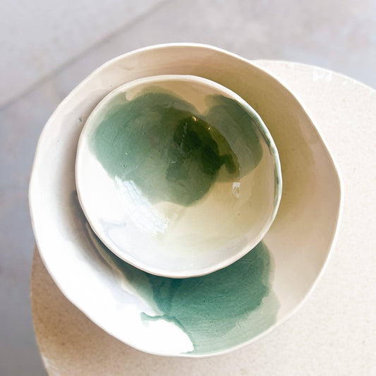 Good Hearted Woman - Aura Serving  in Sea Green +Lavender + Sage
