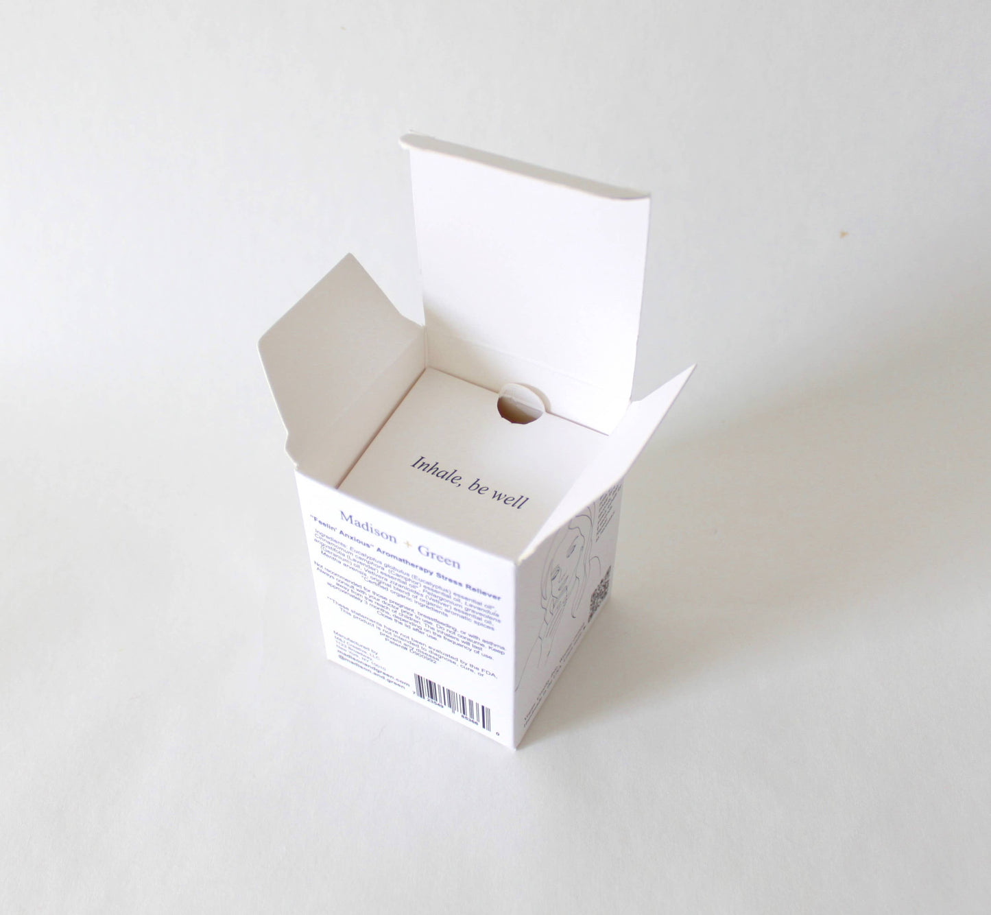 Madison + Green - "Feelin' Overwhelmed" Aromatherapy Inhaler