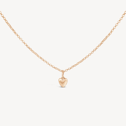 Sheena Marshall Jewelry - Lou Puff Heart Necklace