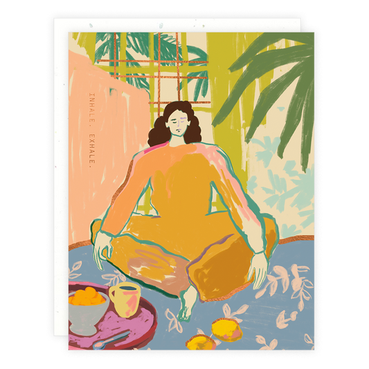 Someday Studio - Inhale card