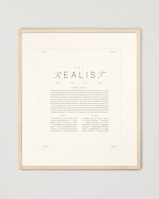 Wilde House Paper - The Realist Art Print