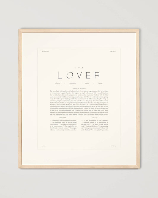 Wilde House Paper - The Lover Art Print