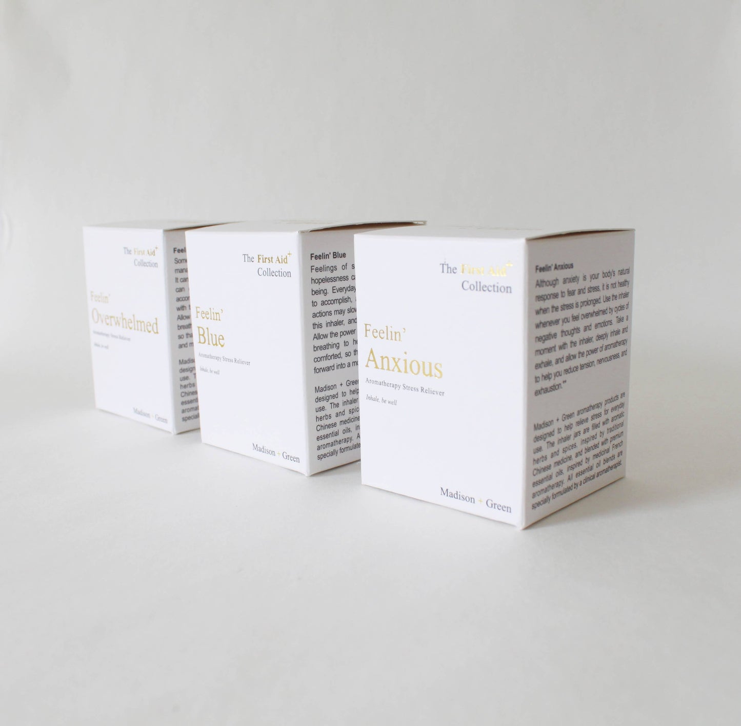 Madison + Green - "Feelin' Overwhelmed" Aromatherapy Inhaler