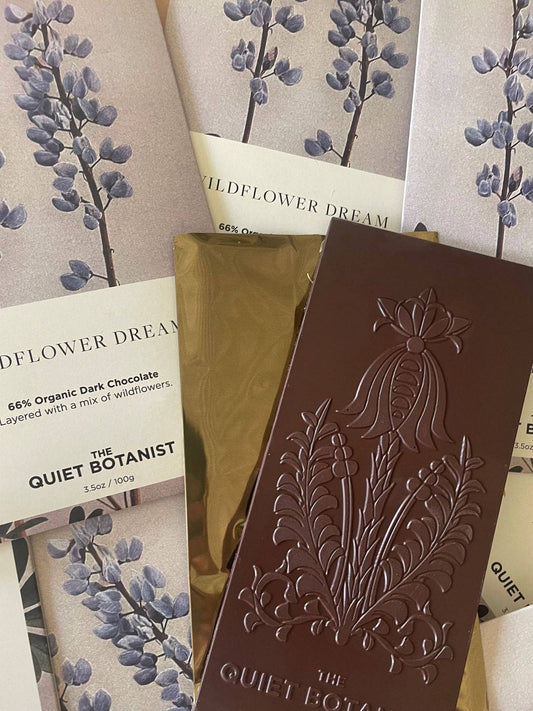 The Quiet Botanist - Wildflower Dream Chocolate Bar 
