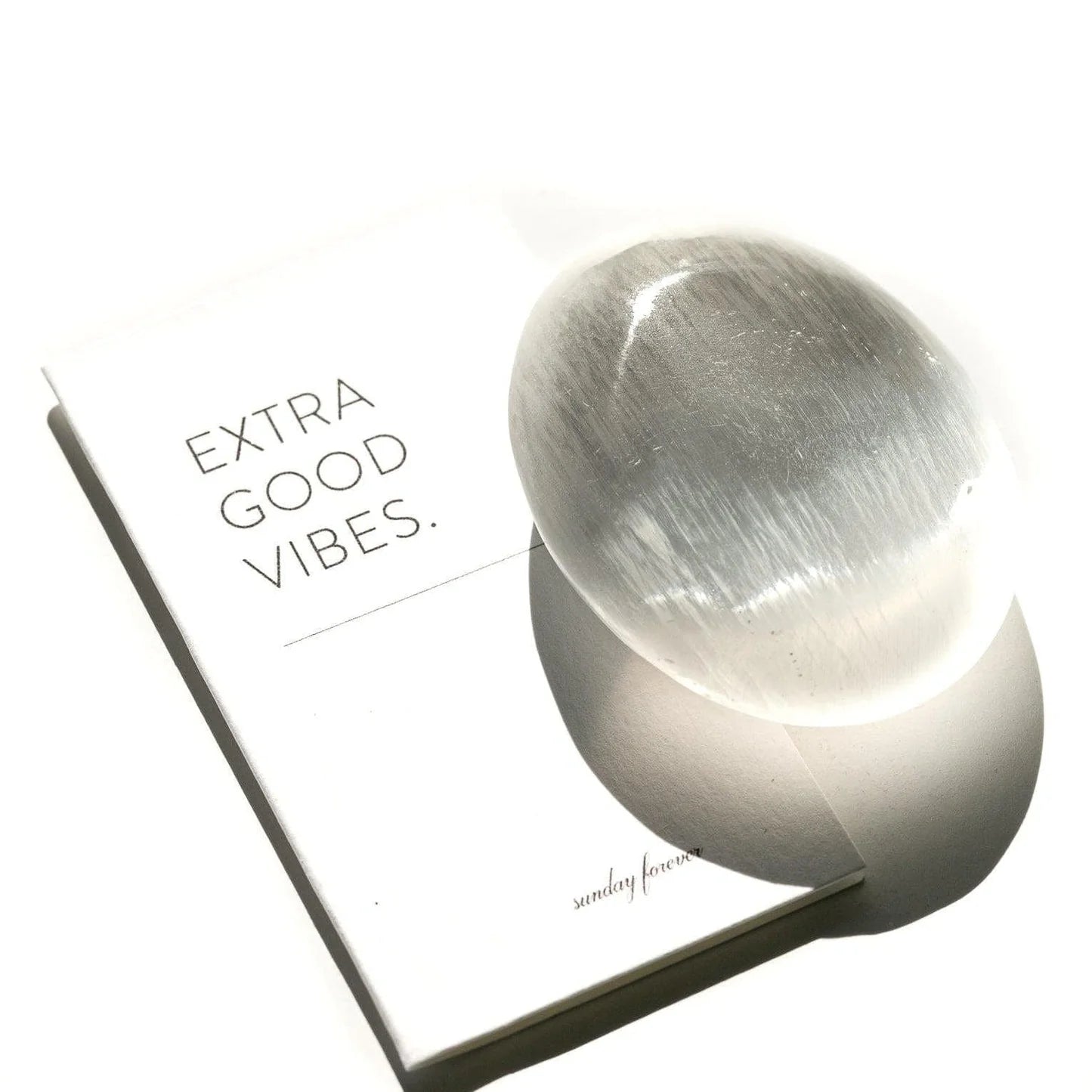 Don't Worry Stone - Selenite