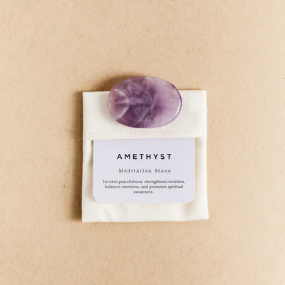 Slow North Amethyst Meditation Stone